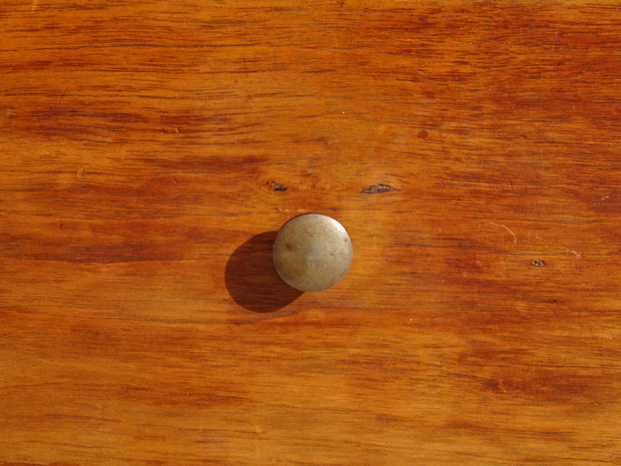 Simple walnut chest of drawers