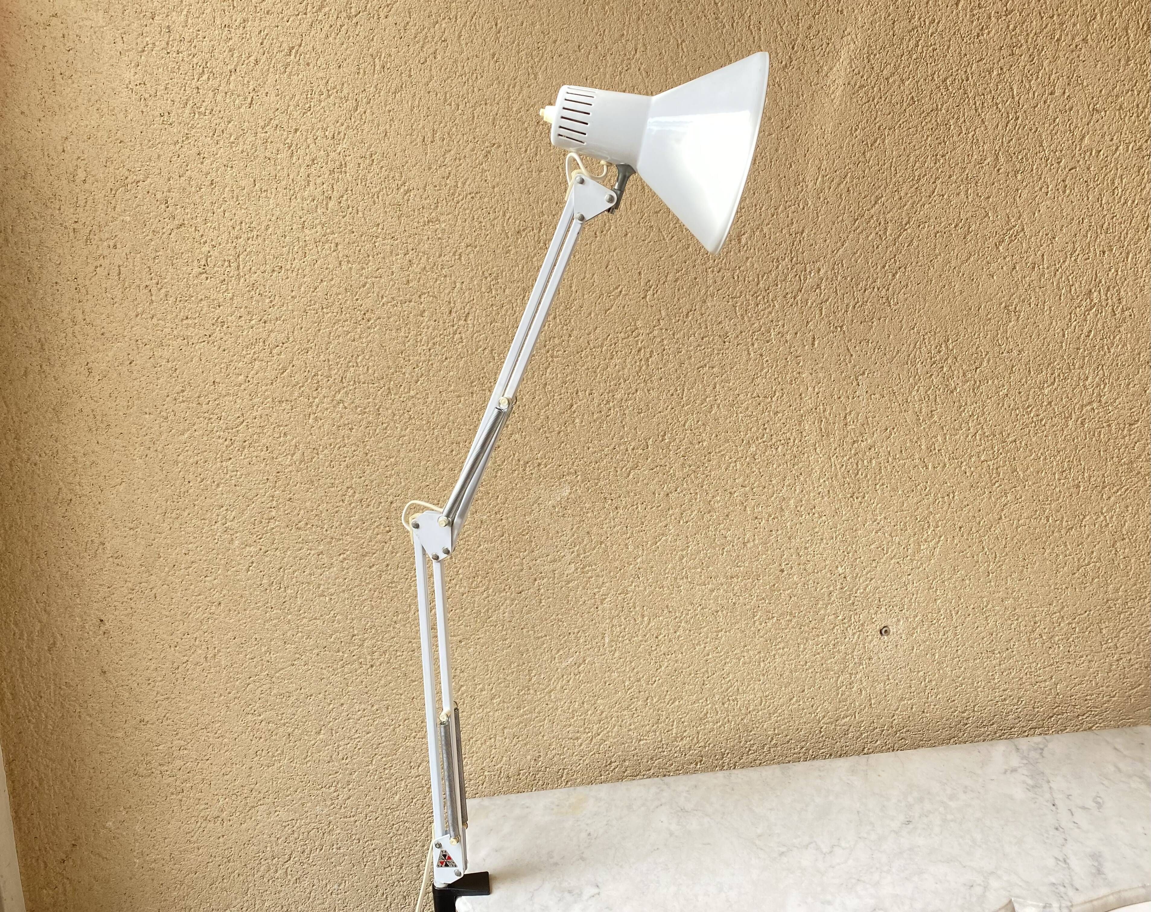 Desk lamp architect twist T1 italy vintage 70s