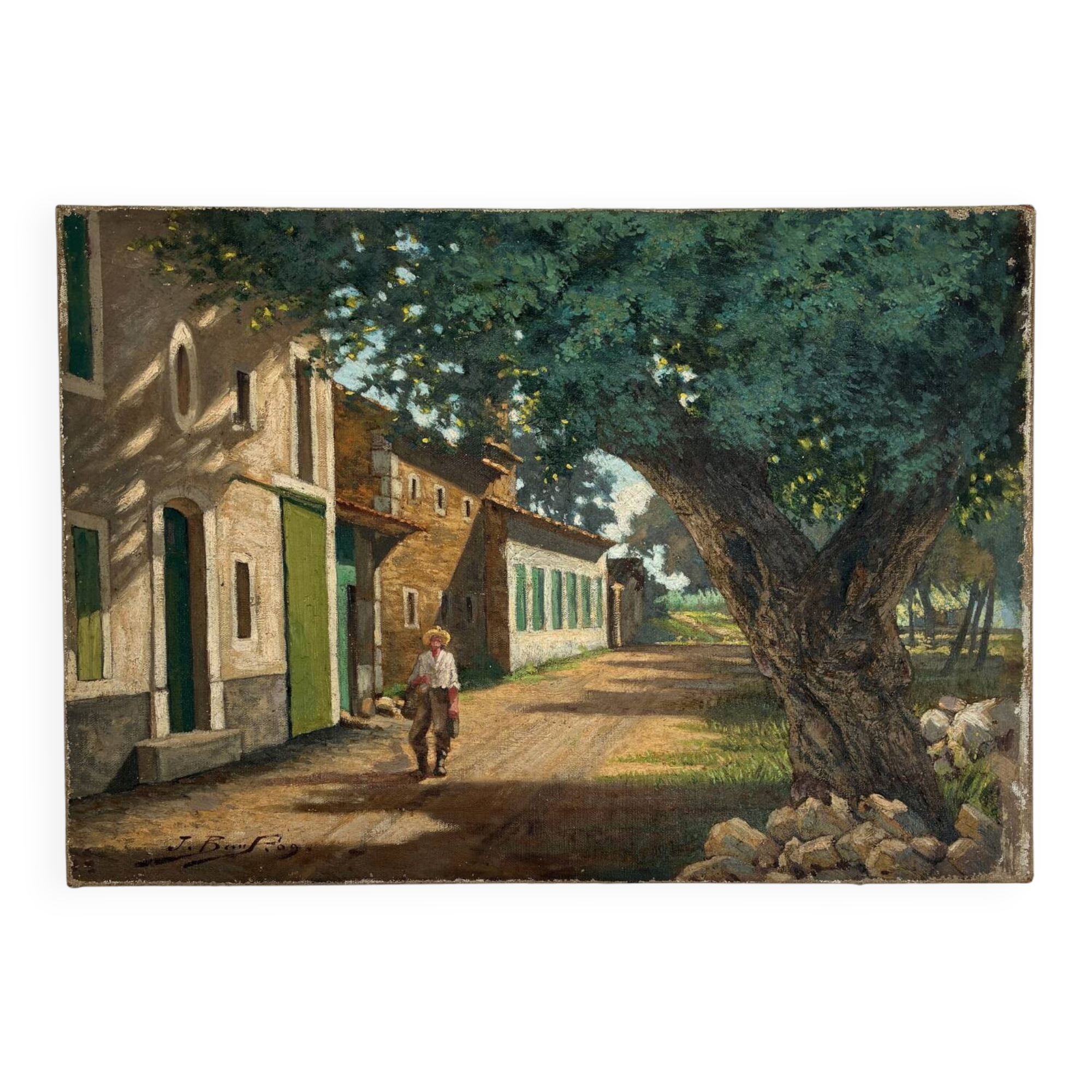Paysage animé 1909