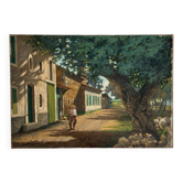 Paysage animé 1909