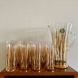 Service orangeade demi cristal or