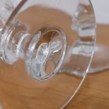 Set of 9 red wine glasses on feet, grape decoration and Luminarc vine shoot