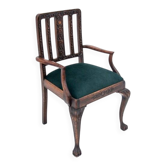 Chippendale style armchair, circa 1900. After renovation.