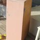 Small powder pink Parisian wardrobe