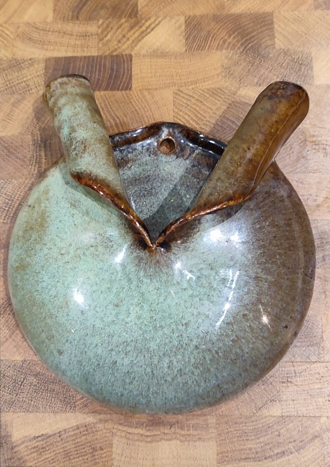 Ceramic wall vase by Marc Benjamin