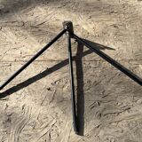 Vintage 3-spoke black towel racks