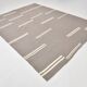 8x10 Gray Beige Vintage Kilim Rug, 235x317Cm