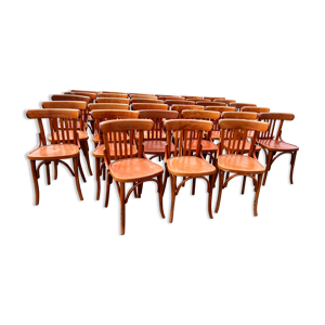 lot de 33 chaises bistrot