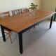 Solid oak farmhouse table 213 cm