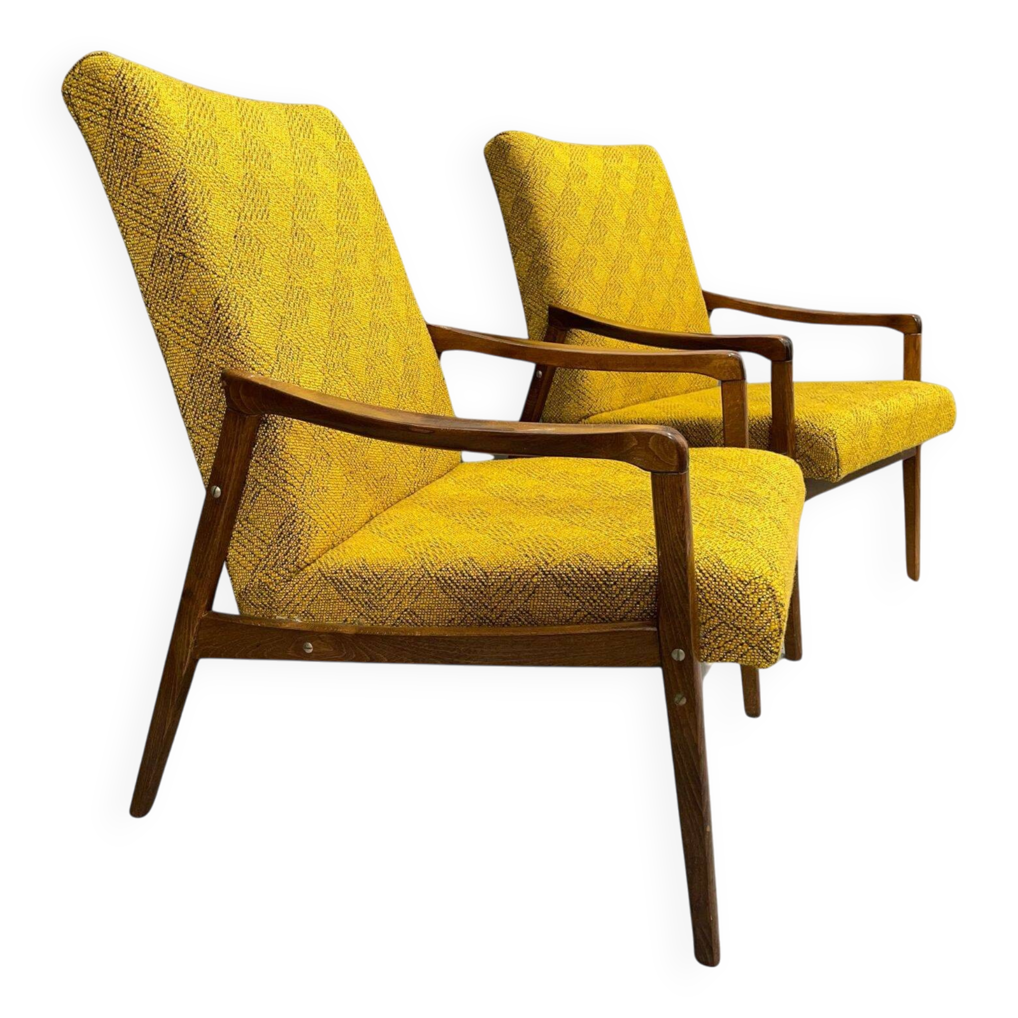 Fauteuils de Jiří Jiroutek – Interiér Praha, années 1960-70