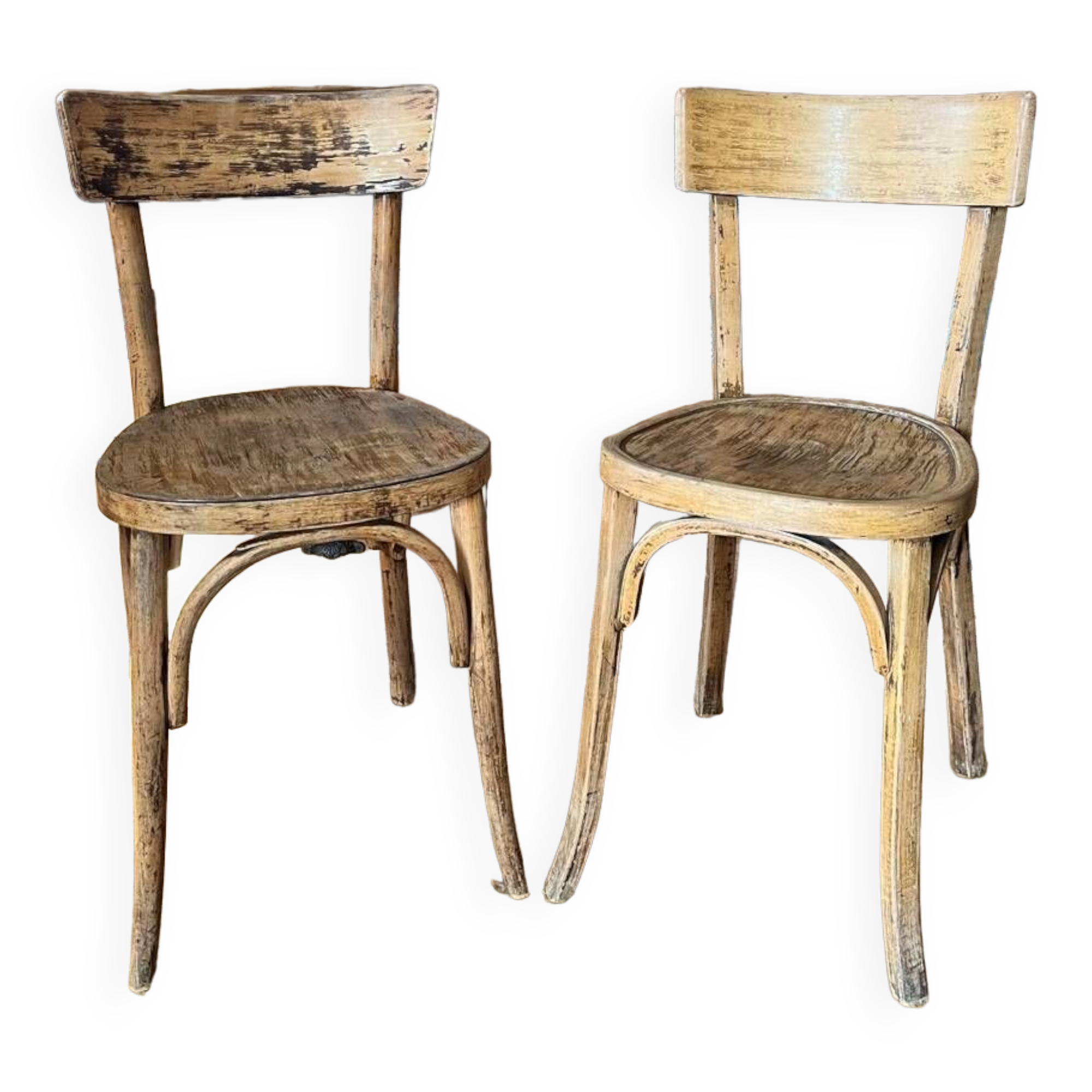 Pair of bistro chairs