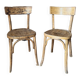 Pair of bistro chairs