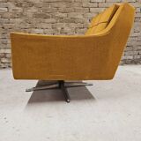 Swivel living room armchair year 1970