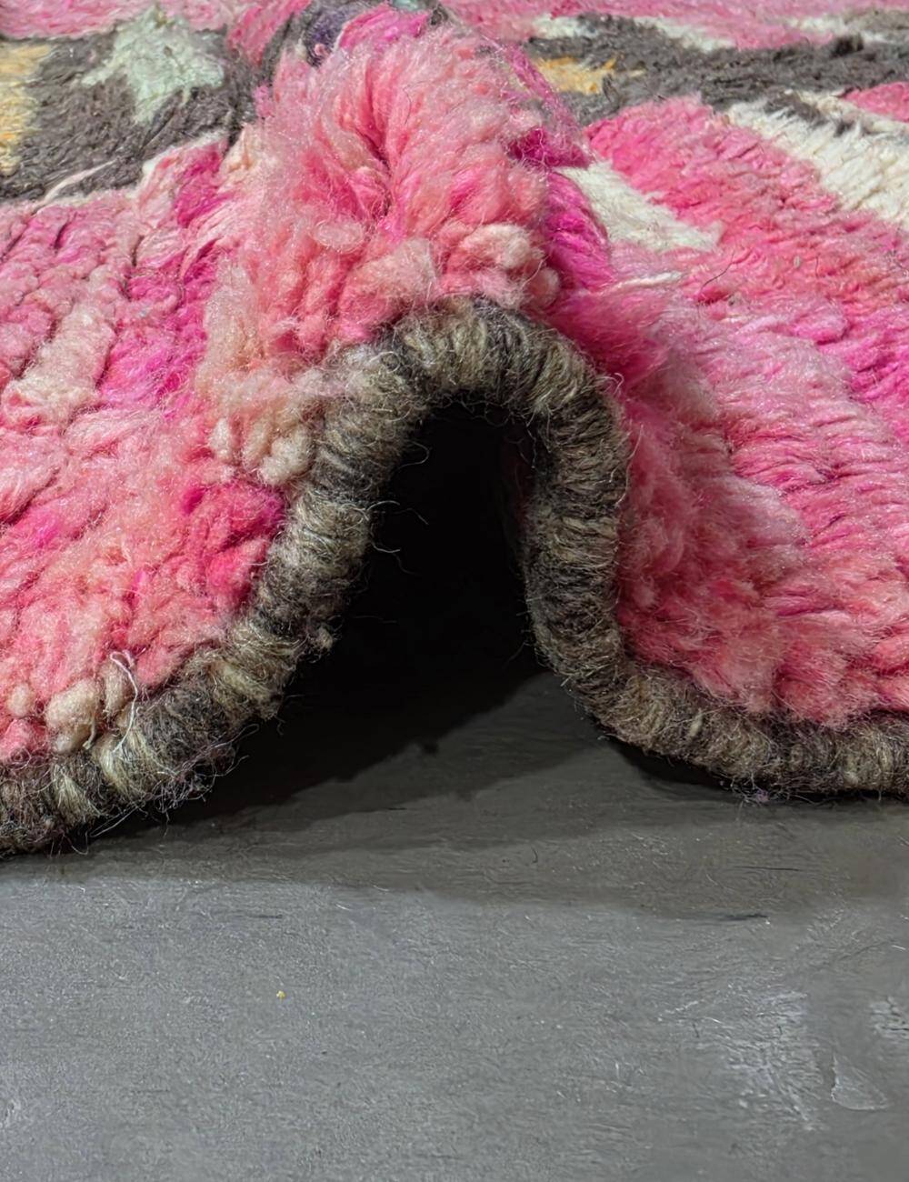 Berber Carpet Pink - 249 x 158 cm