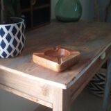 Vintage ashtray in olive wood