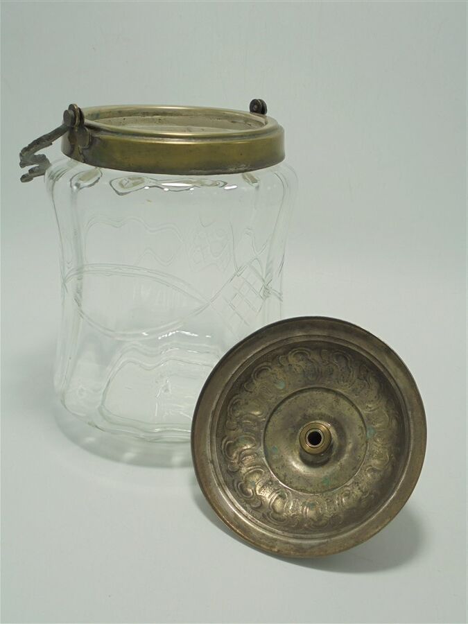 Ancien pot à biscuits