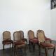 Série de 8 chaises cannées de style Louis XV