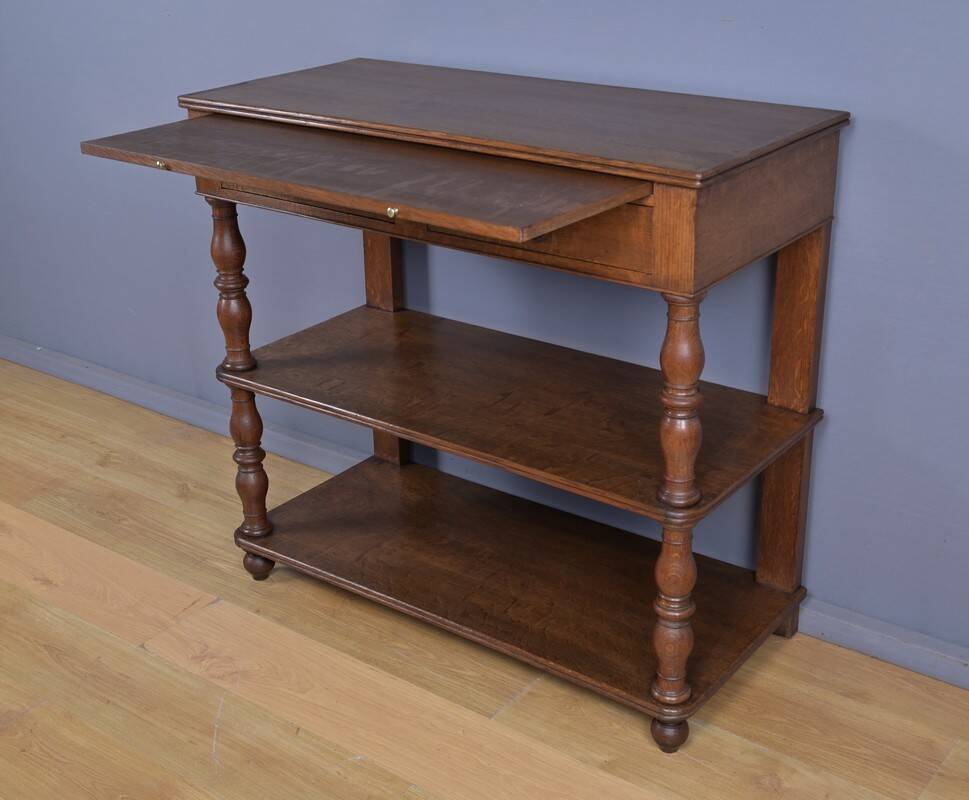 Oak sideboard, Louis-Philippe style – Late 19th century