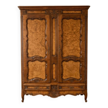 Louis XV wardrobe in wood