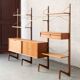 Freestanding wall unit by P. Cadovius, Denmark, 1960's