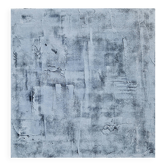 Tableau peinture abstraite monochrome minimaliste blanc