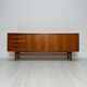 1960s vintage large minimalistic mid-century teak sideboard