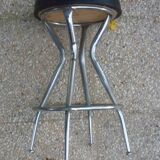 Black skai workshop stool