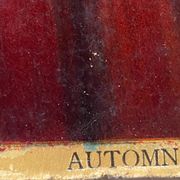 Paintings pendant of chromolithographs 1900