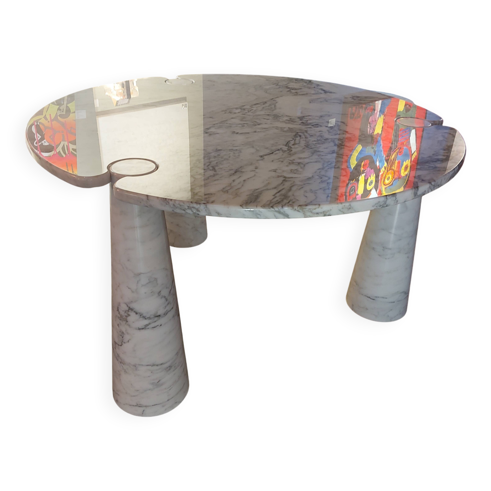 Mangiarotti Italian dining table, Skipper edition