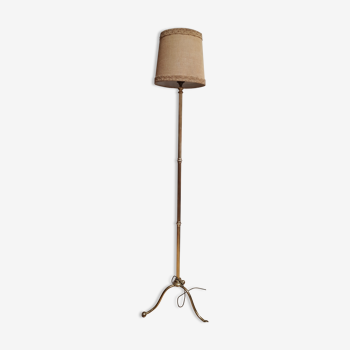 Lampadaire bronze vintage