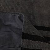 2x8 Green & Black One-of-a-Kind Vintage Kilim Runner, 67x247 Cm