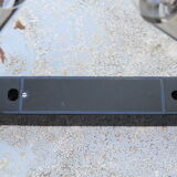 Wall sconce with two chrome lights from the 70s