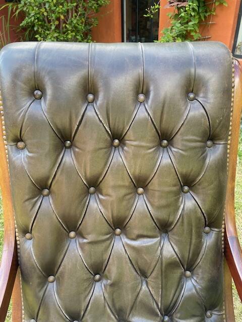Chesterfield armchair