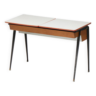Bureau en bois et métal, Pays-Bas 1960