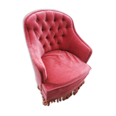 Pink toad chair