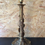 Brass table lamp foot