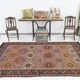 5x9 Brown Pink Antique Vintage Kilim Rug 166x78Cm SK 2402