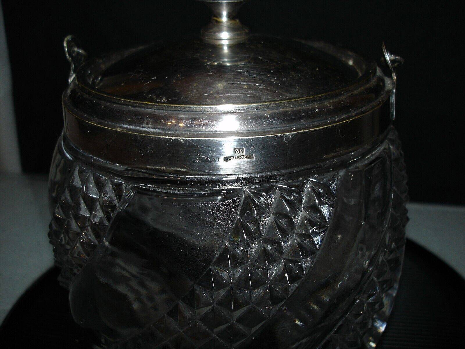 Baccarat serpentine crystal cookie bucket