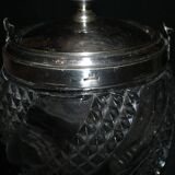 Baccarat serpentine crystal cookie bucket