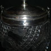 Baccarat serpentine seau a biscuit cristal
