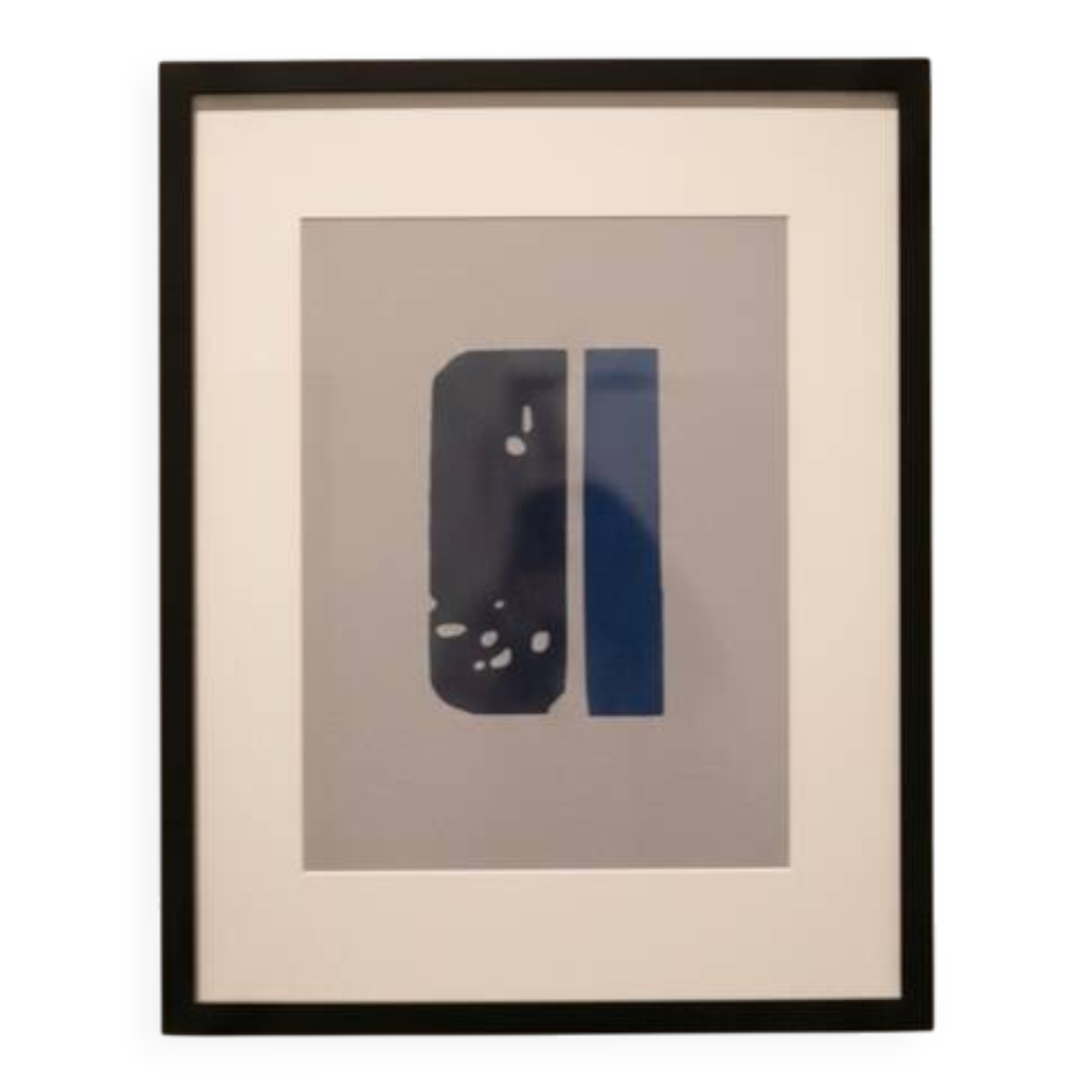 Rare Pierre Soulages Poster - Sold Out Edition - Gallery Mount 50x7