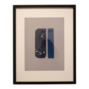 Affiche Rare Pierre Soulages - montage