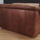 Corner sofa 60 70 vintage leather