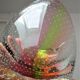 Murano bubble glass vase 70s