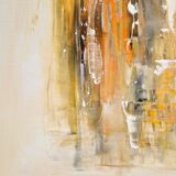 Abstract painting table