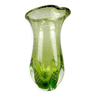 Vintage Art Glass Vase by Hana Machovska, Czechoslovakia, 1960s