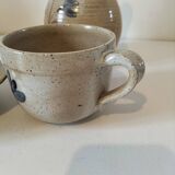 Handcrafted stoneware set — Grès du Marais France