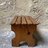 Mini wooden bench