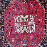 Handmade Persian Shiraz rug 168x111cm