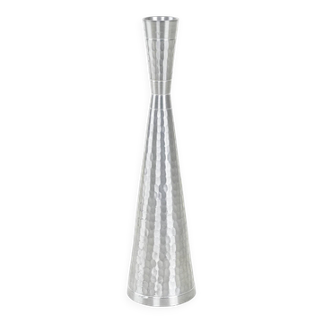 Metal candlestick, Italian design, 1970s, made in Italy